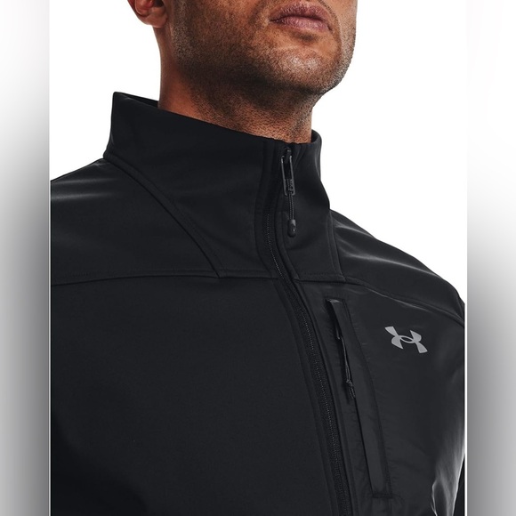 NWT Men's Under Armour ColdGear Black Infrared Shield 2.0 Soft Shell Size XXL - Picture 8 of 14